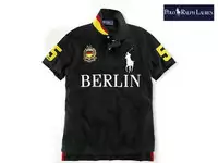 polo tee shirt short sleeve hommes femmes nom de la ville berlin